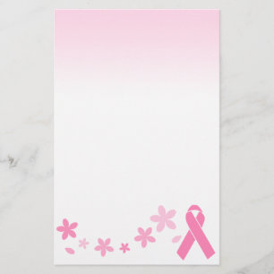 Pink Ribbon Stationery