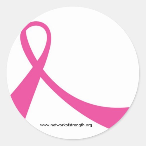 Pink Ribbon Stickers