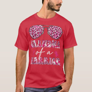 Pink Ribbon Sunglasses Grandma Of A Breast Cancer T-Shirt
