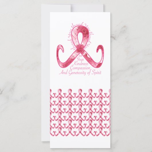 Pink Ribbon Thank You (Front)