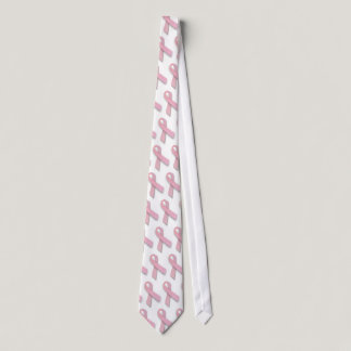 Pink Ribbon - tie