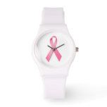 Pink Ribbon Watch Breast Cancer at Zazzle