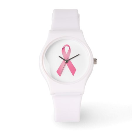 Pink Ribbon Watch Breast Cancer
