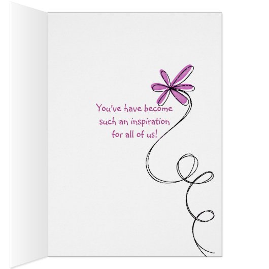 Pink Ribbons and Daisies (Inside (Right))