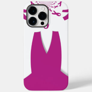 Pink Ribbons Breast Cancer Awareness Art Print Case-Mate iPhone 14 Pro Max Case