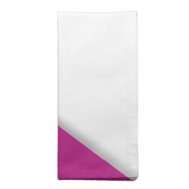 Pink Ribbons Breast Cancer Awareness Art Print Cloth Napkin (Folded)