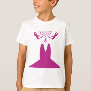 Pink Ribbons Breast Cancer Awareness Art Print T-Shirt