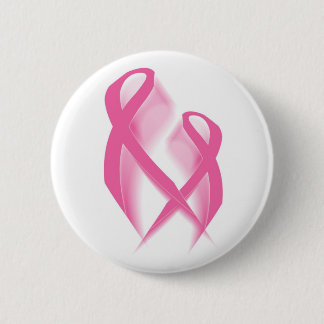 Pink Ribbons Button