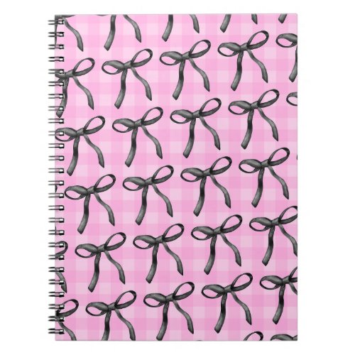 Pink  Ribbons Coquette Notebook