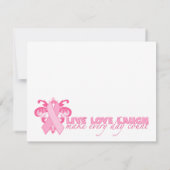 Pink Ribbons Every Day (Back)