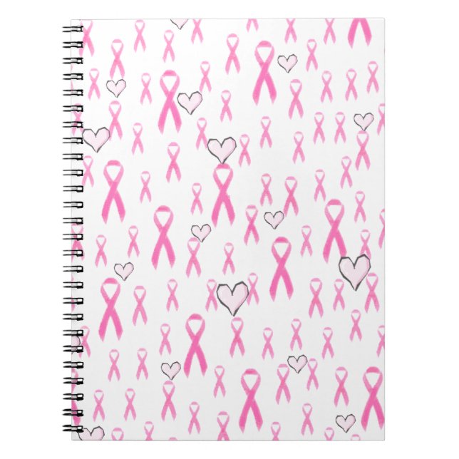 Pink Ribbons,I Care!_ Notebook (Front)