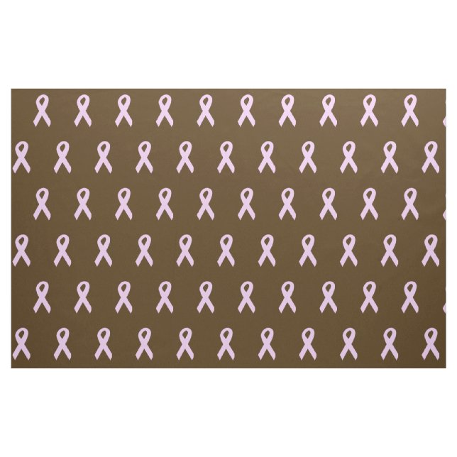 Pink Ribbons Patterned Fabric (Yard)