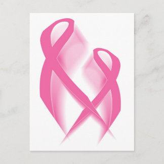 Pink Ribbons Postcard