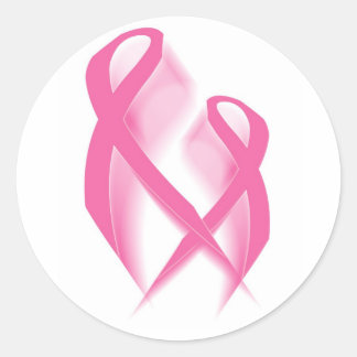 Pink Ribbons Sticker