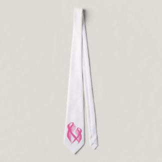 Pink Ribbons Tie