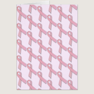 Pink Ribbons Tiled Pattern