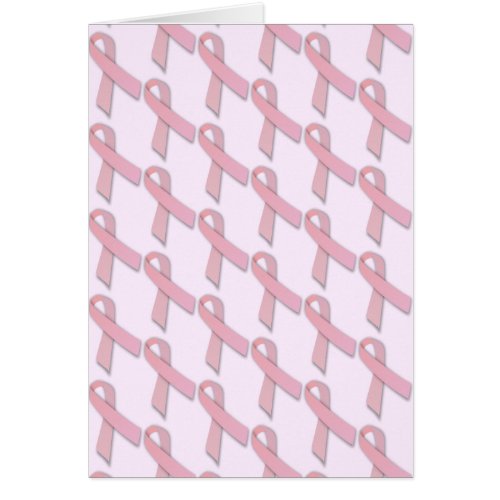 Pink Ribbons Tiled Pattern