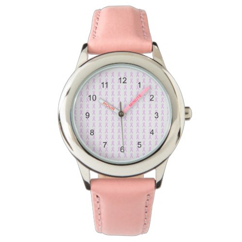 Pink Ribbons Watch