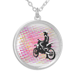 Pink Ripple Necklace