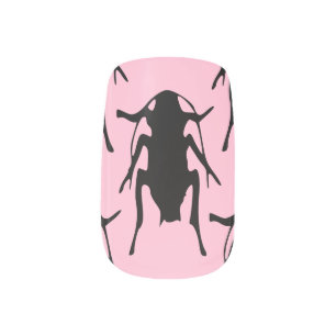 pink roaches nail decals stickers wraps