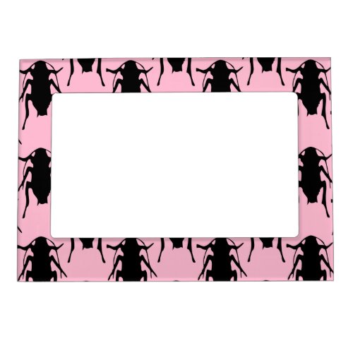 pink roaches picture frame