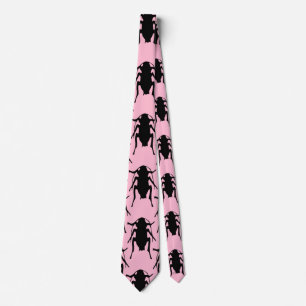 Pink Roaches Tie