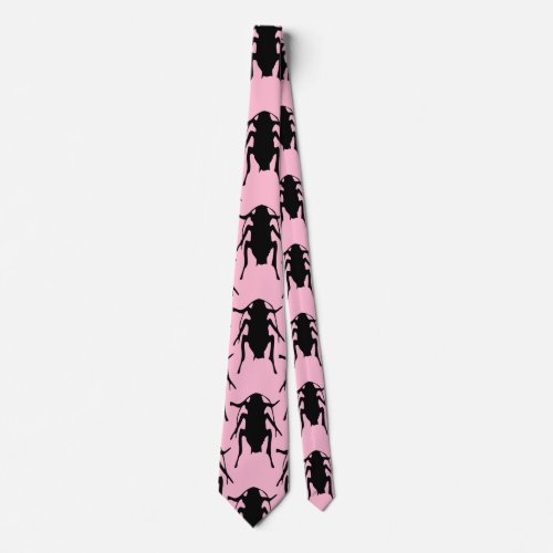 Pink Roaches Tie
