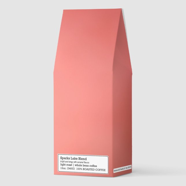 Pink Roasted Coffee (Front)