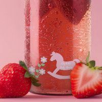 Pink Rocking Horse Girl Baby Shower