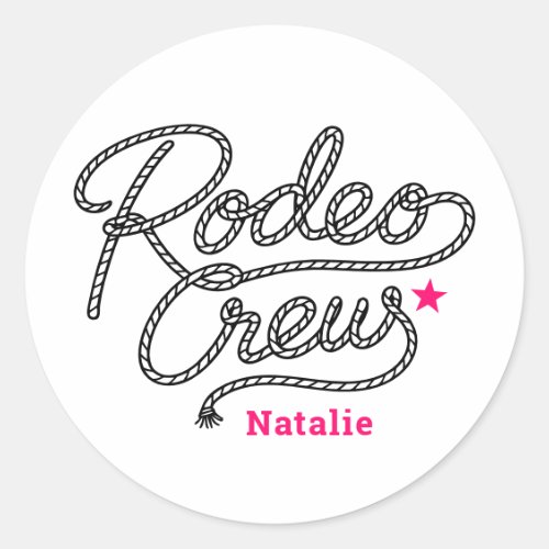 Pink Rodeo Crew Western Bachelorette Party