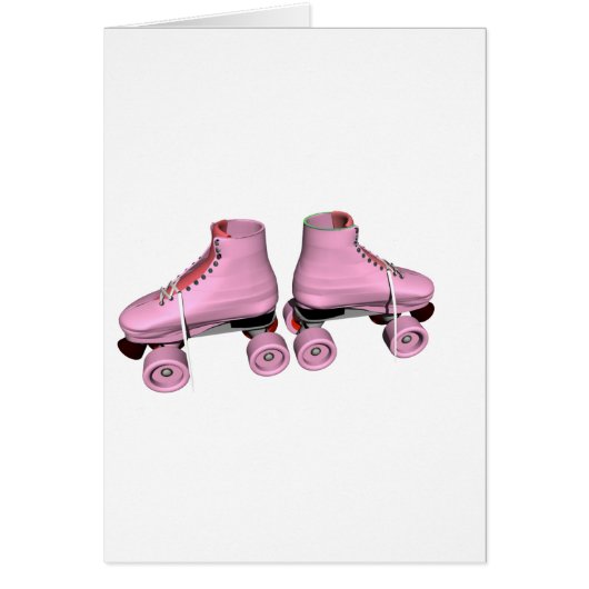 Pink Roller Skates Cards (Front)