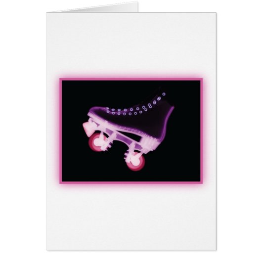 Pink Rollerskate Xray Cards (Front)