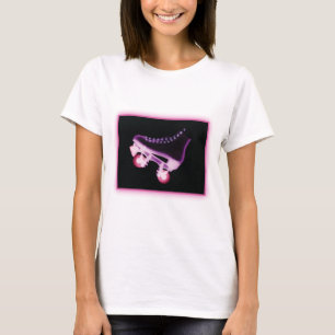 Pink Rollerskate Xray T-Shirt