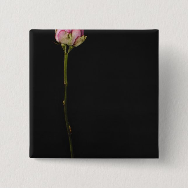 Pink rose 3 button (Front)