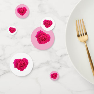 Pink Rose #4 Confetti