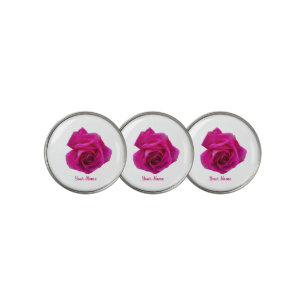 Pink Rose #5 Golf Ball Marker