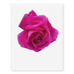 Pink Rose#5 Temporary Tattoos