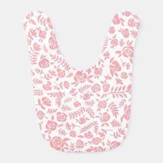 Pink Rose Baby Baby Bib