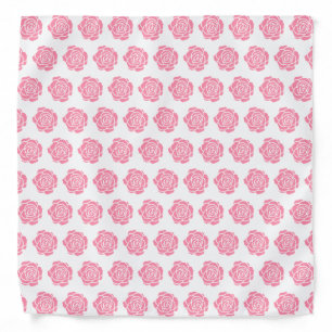 Pink Rose Bandana