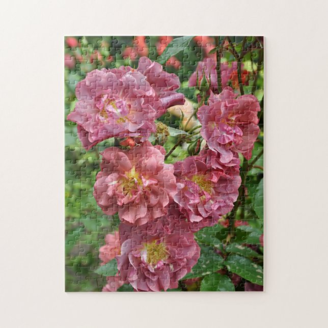 Pink rose beauty     jigsaw puzzle (Vertical)