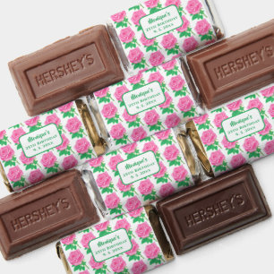 Pink Rose Birthday Hershey's Miniatures