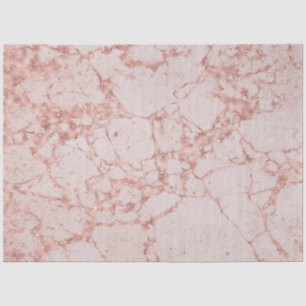 Pink Rose Blush Glitter Marble Modern Tissue Paper