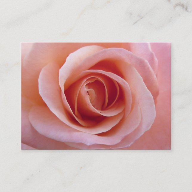 Pink Rose Business Card (Front)