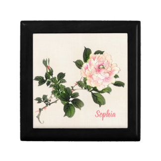 Pink rose by Kōno Bairei  Gift Box