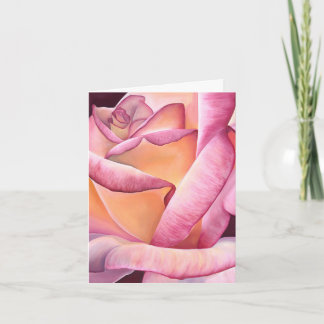 Pink Rose Card