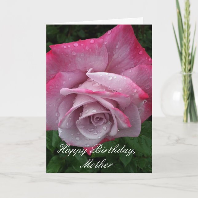 Pink Rose Card (Front)