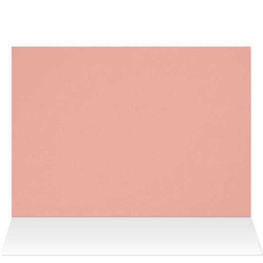 Pink Rose Card (Inside Horizontal (Top))