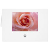 Pink Rose Cards (Back Horizontal)