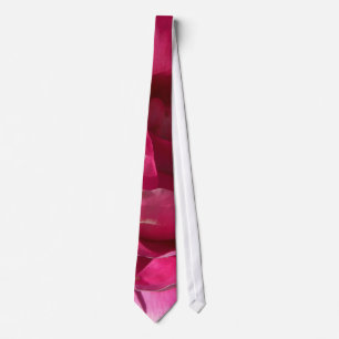 Pink Rose Close Tie