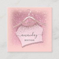 Pink Rose Cloth Hanger Fashion Boutique